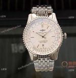 Best Replica Breitling Navitimer 1 Stainless Steel White Dial Watch_th.jpg